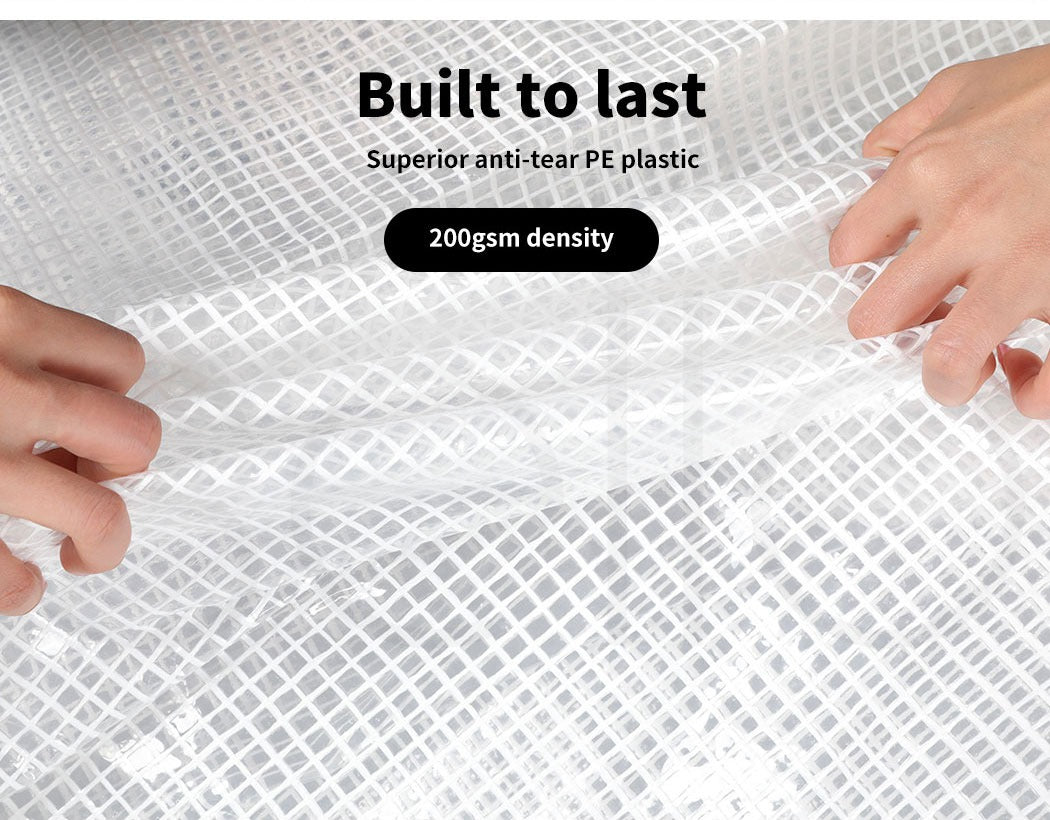 Tough 200GSM Mesh Tarpaulin Reinforced Nylon Mesh Tarp Heavy Duty PVC Tarpaulin