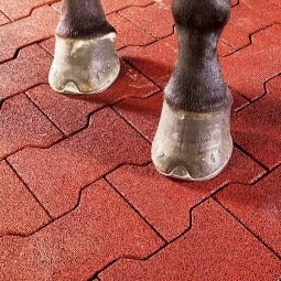 Playground Rubber Pavers for Parks and Garden