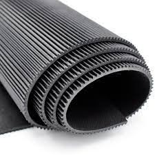Garage Heavy Duty Non Slip Fine Rib Rubber Garage Flooring