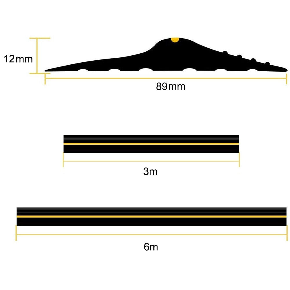 Commercial Waterproof Rubber Garage Door Weather Seal Floor Threshold Seal
