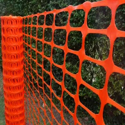 Premium Grade Plastic Construction Mesh Safety Fence Plastic Barrier Outdoor Fence 1m x 50m