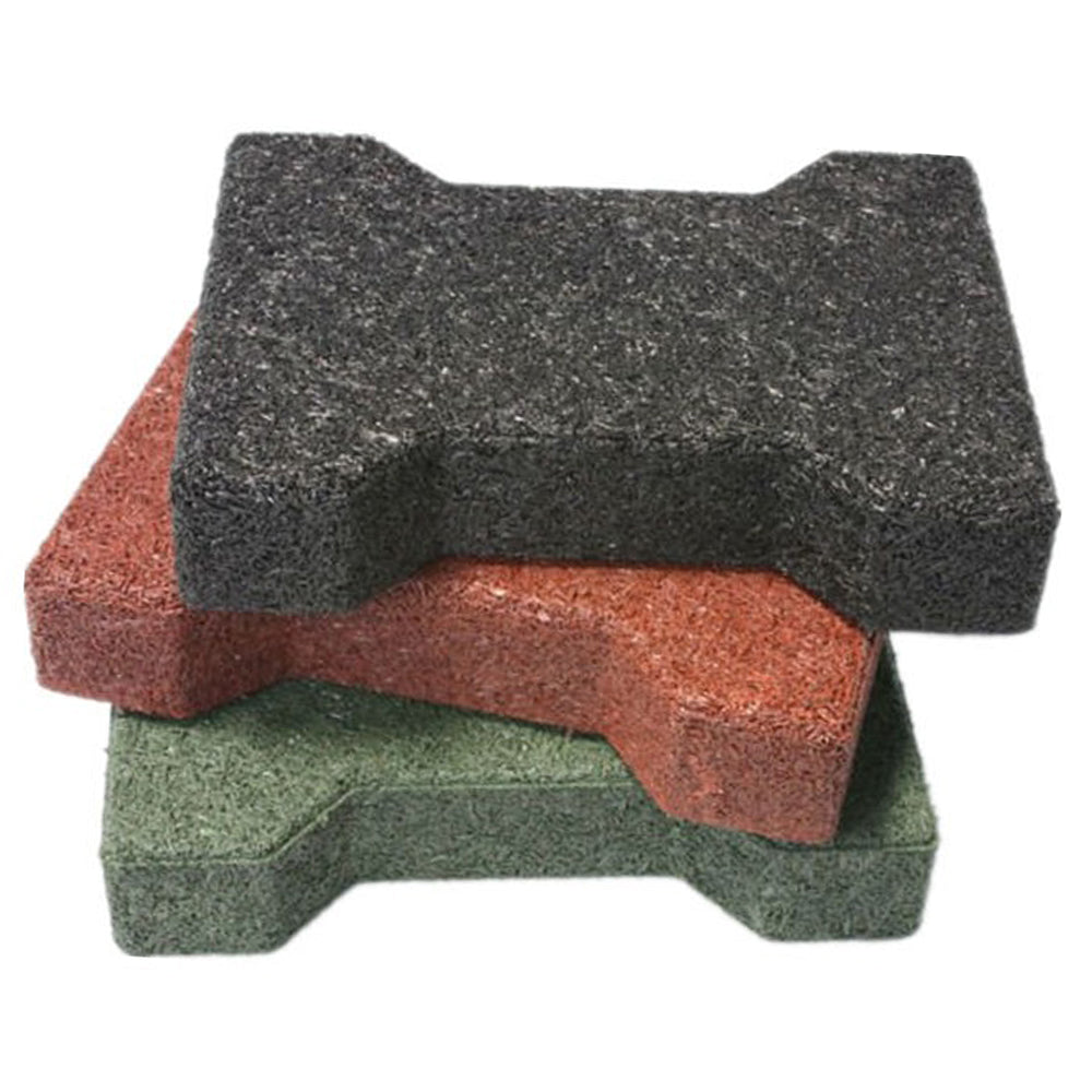 Playground Rubber Pavers for Parks and Garden