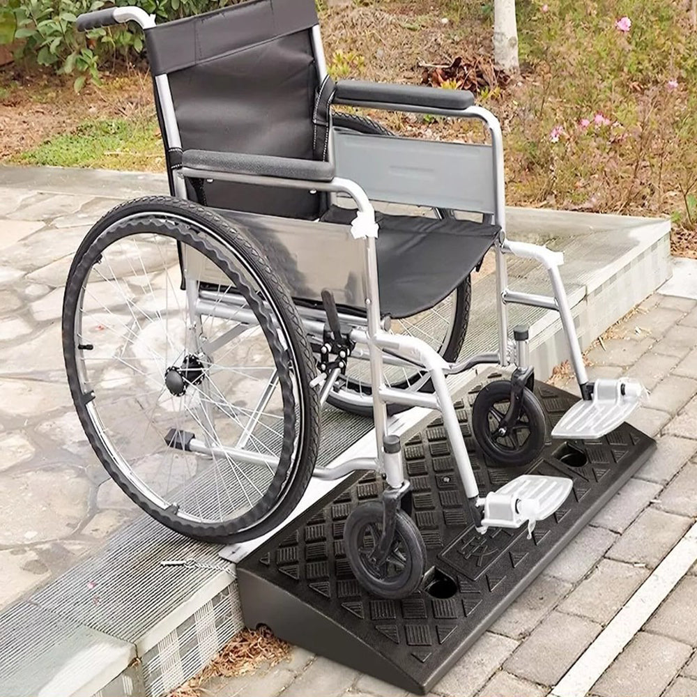 High Grade Heavy Duty Wheelchairs Rubber Kerb Ramps Threshold Access Ramp Cars Bikes