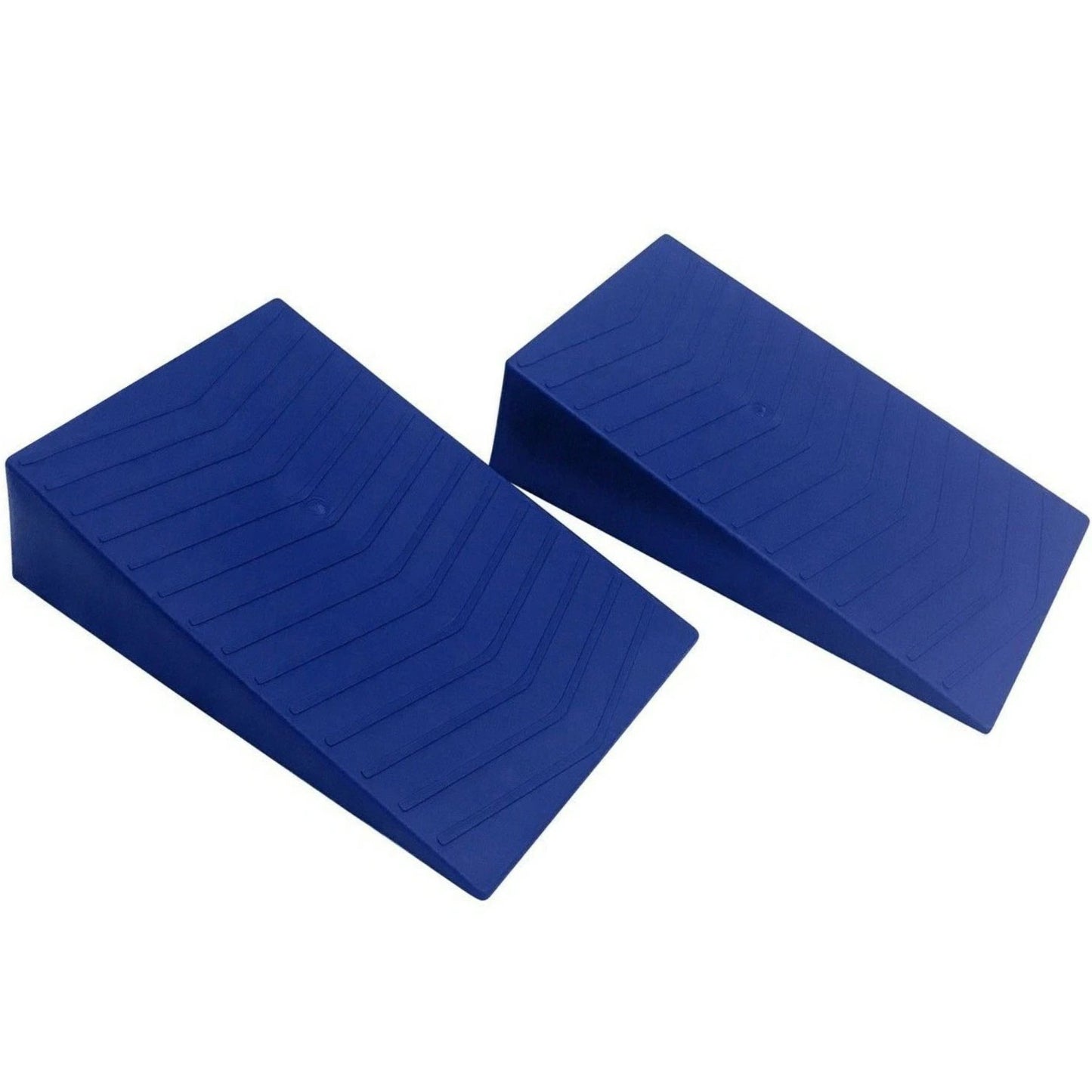 Blue Caravan Levelling Ramp Extremely Strong Wheel Stop Levelling Ramps Solid Wheel Ramp