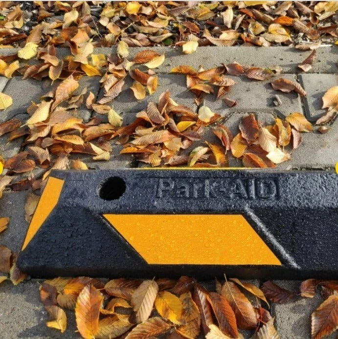 Commercial Grade Rubber Car Wheel Stops Parking Stop Block Garage Wheel Stop Car Stops Stopper