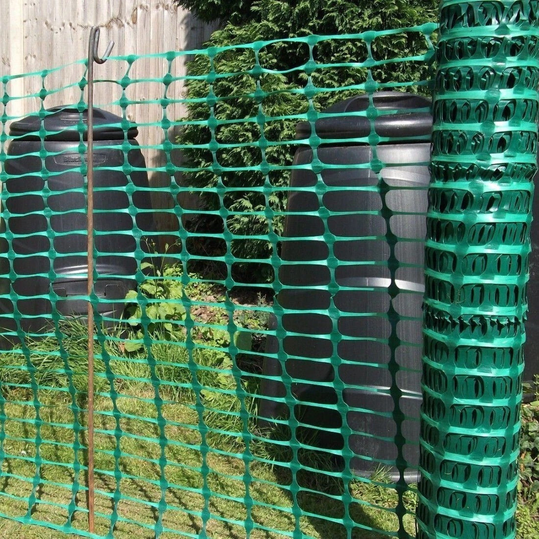 Commercial Grade Plastic Safety Mesh Fence Plastic Barrier 1m x 50m