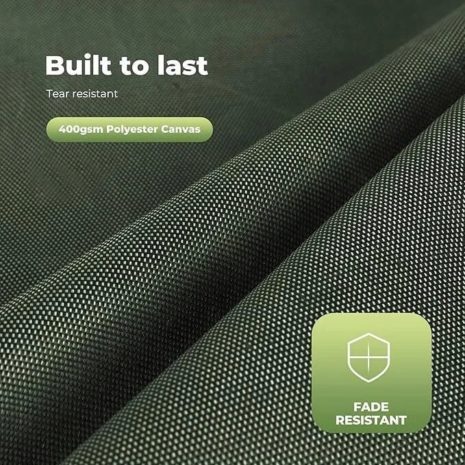 Dustproof Waterproof Commercial Grade Tarpaulin Canvas Tarp Sun Blocked Army Tarpaulin