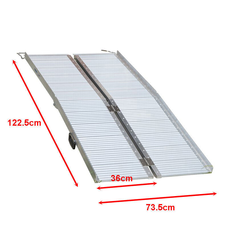 Aluminium Ramp Folding Loading Access Ramp Portable Ramp Wheelchair Scooter Van Ramp