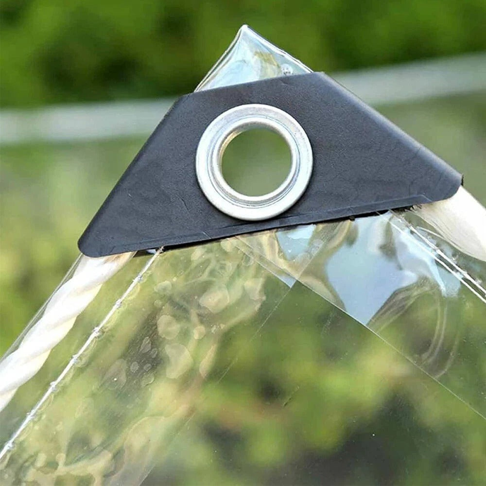 Transparent Waterproof PVC Tarpaulin High Quality Clear Tarpaulin Tarp Patio Plant Cover