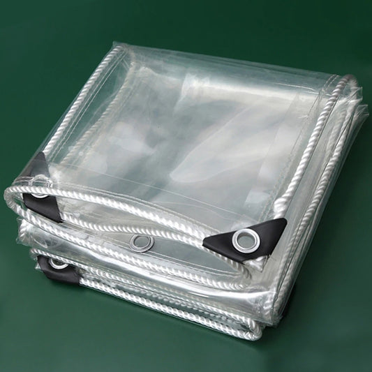 Transparent Waterproof PVC Tarpaulin High Quality Clear Tarpaulin Tarp Patio Plant Cover