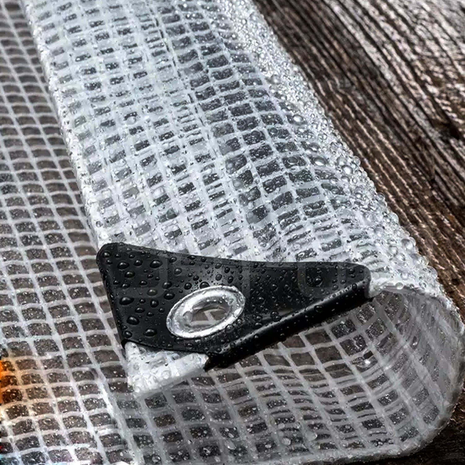 Tough 200GSM Mesh Tarpaulin Reinforced Nylon Mesh Tarp Heavy Duty PVC ...