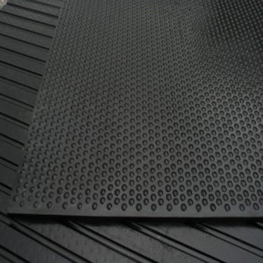 Heavy Duty Commercial Grade Rubber Horse Mats Non Slip Bubble Top Large Mat 2m x 1m