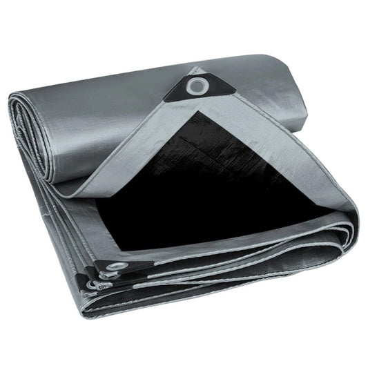 PE Coating Premium Tarpaulin 200GSM Heavy Duty Waterproof Sun Cover Tarp