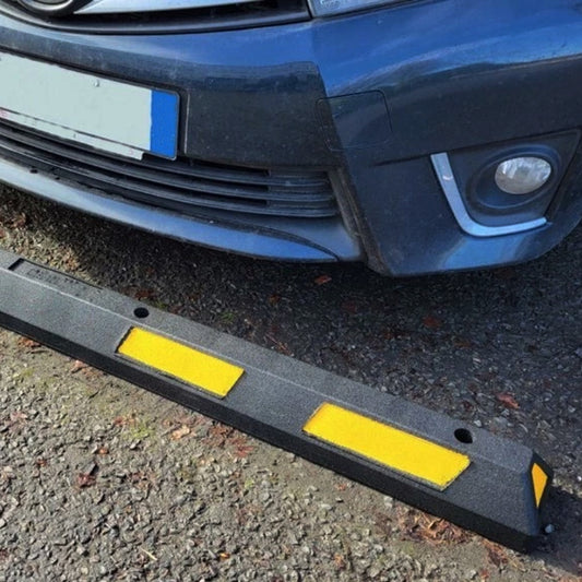 Commercial Grade Rubber Car Wheel Stops Parking Stop Block Garage Wheel Stop Car Stops Stopper