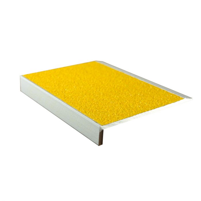 Commercial Stair Nosing Solid Protection Square Edge Carb Insert Stair Nosing